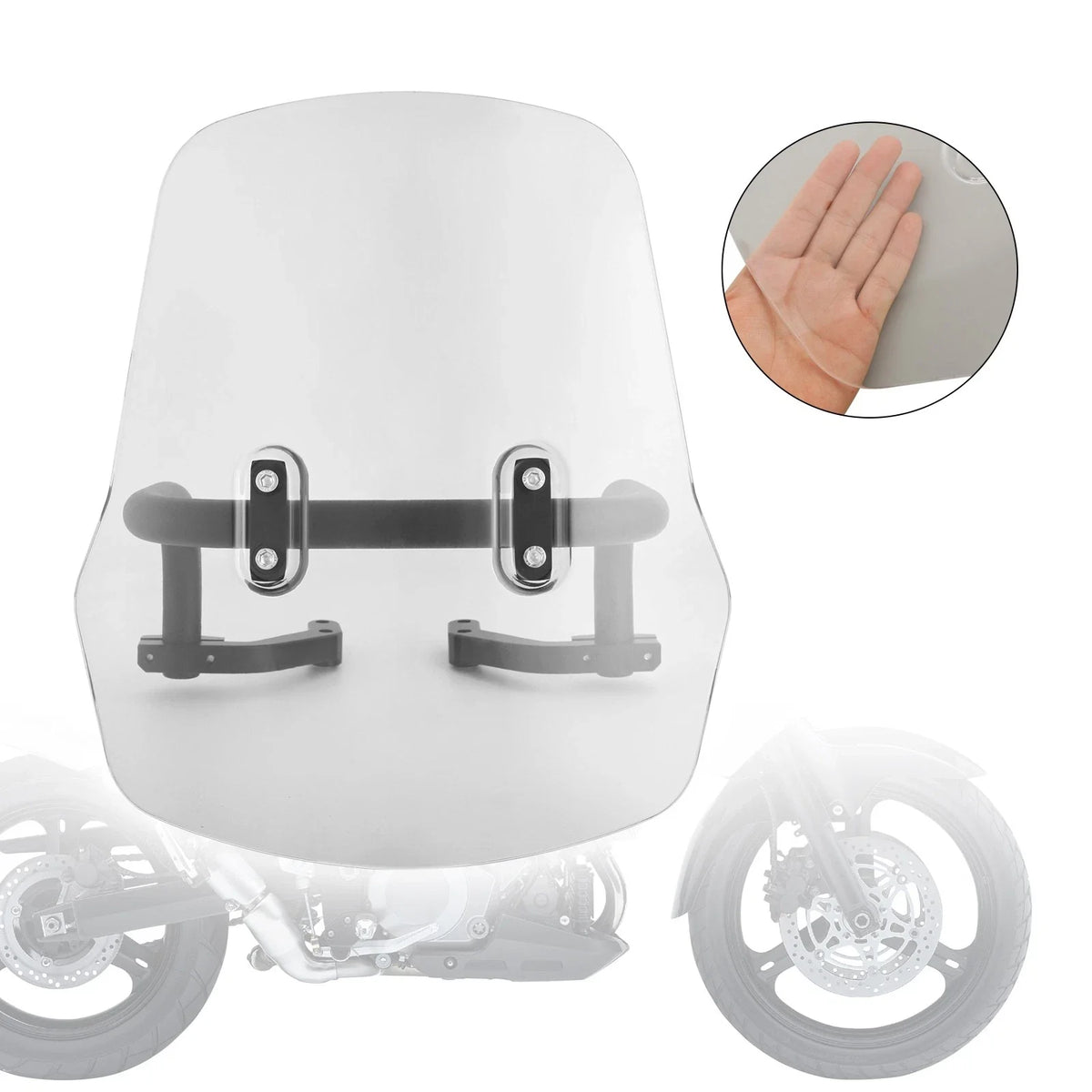 ABS Windshield for Honda Hunter Cub CT125 (2019–2023)