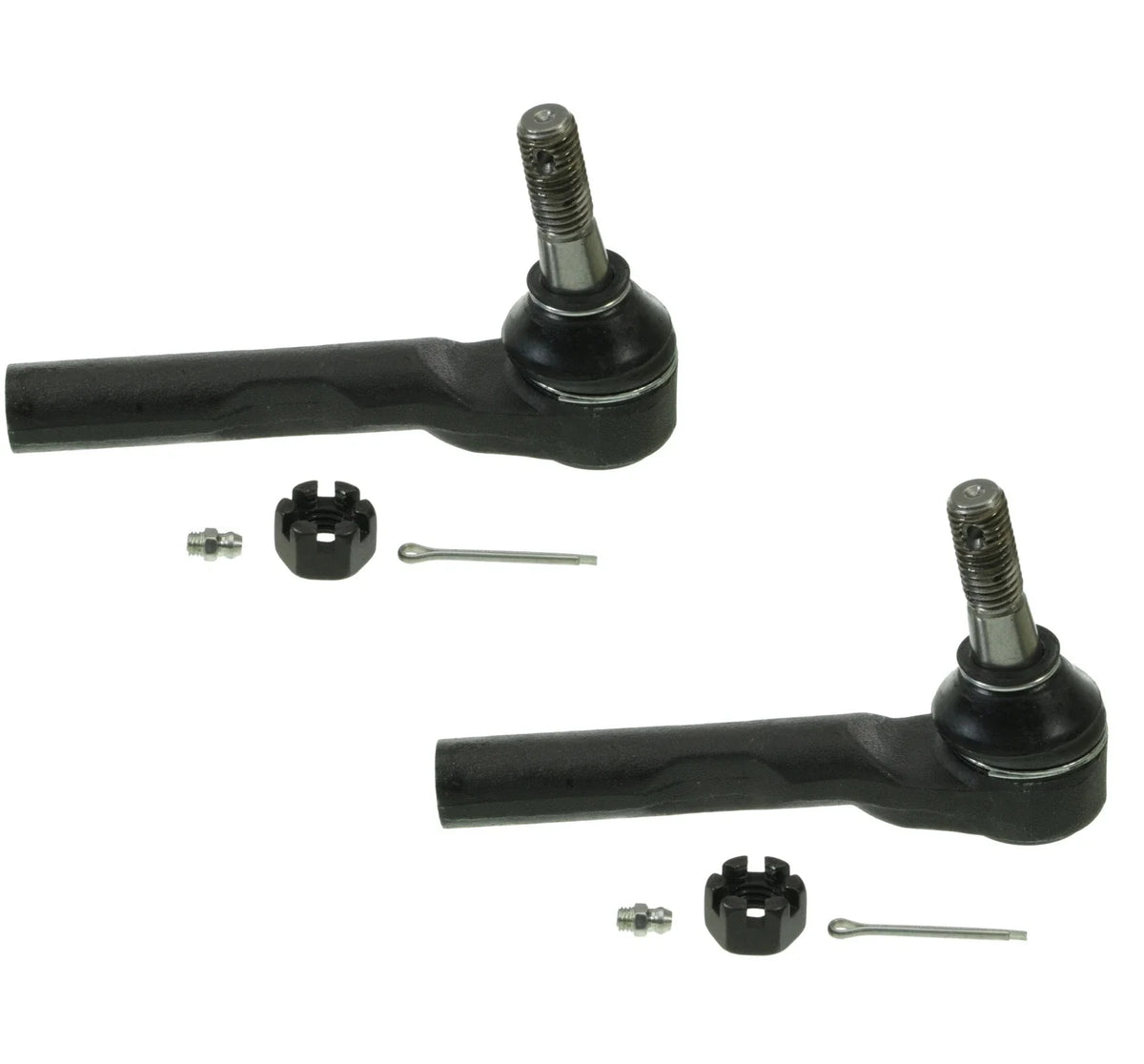 Set of 2 Outer Steering Tie Rod Ends Moog for Chevrolet Express 1500 (1996–2023)