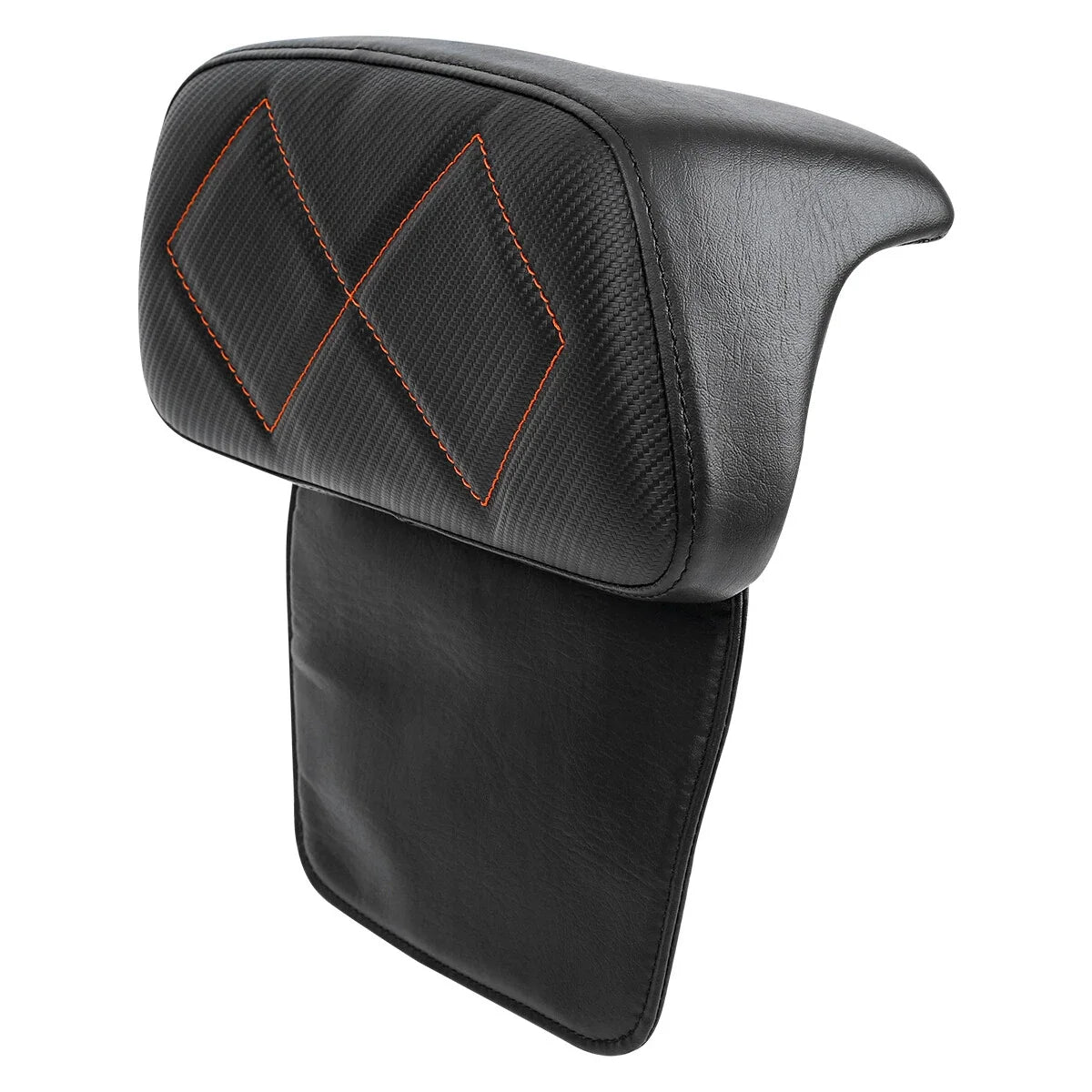 Black Rear Passenger Backrest for Touring & Road Glide (2014–2023)