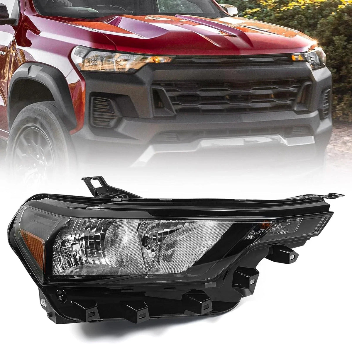 Passenger Side RH Halogen Headlight for Chevrolet Colorado (2023-2025)
