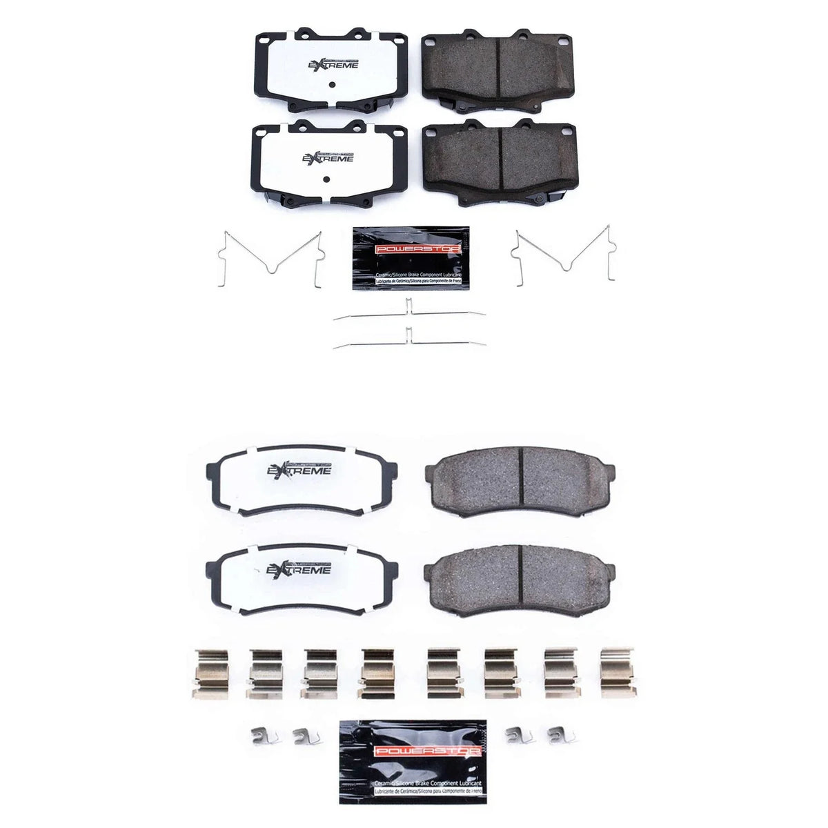 PowerStop Z36 CarbonFiber Ceramic Disc Brake Pad Kit for Land Cruiser