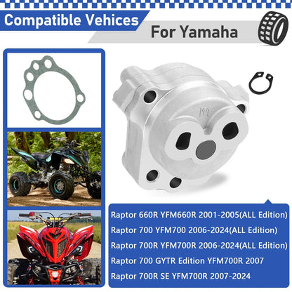 Oil Pump Assembly and Gasket for Yamaha Raptor 660R 2001-2005