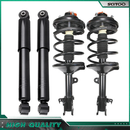 Complete Set of Front Struts & Rear Shock Absorbers for 1999-2004 Honda Odyssey