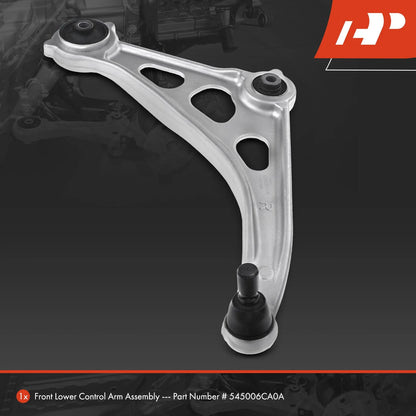 2019-2020 Nissan Altima Front Right Lower Control Arm
