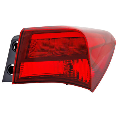 Tail Light Passenger Right Side Outer for Acura TLX (2015–2017)