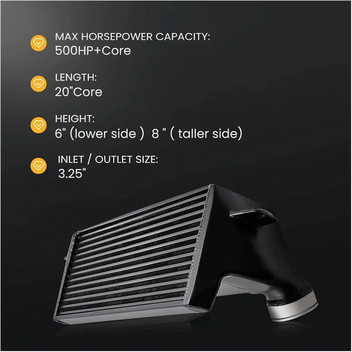 Front Intercooler Kit for BMW E90 E92 335i E82 E88 135i 1M E89 Z4
