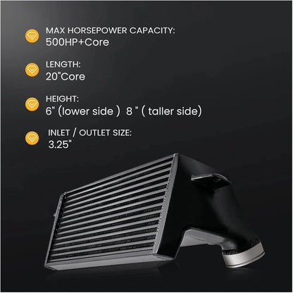 Front Intercooler Kit for BMW E90 E92 335i E82 E88 135i 1M E89 Z4