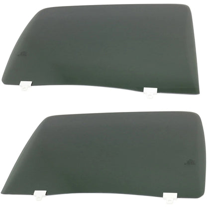 Rear Door Glass Set of 2 for Toyota Tacoma