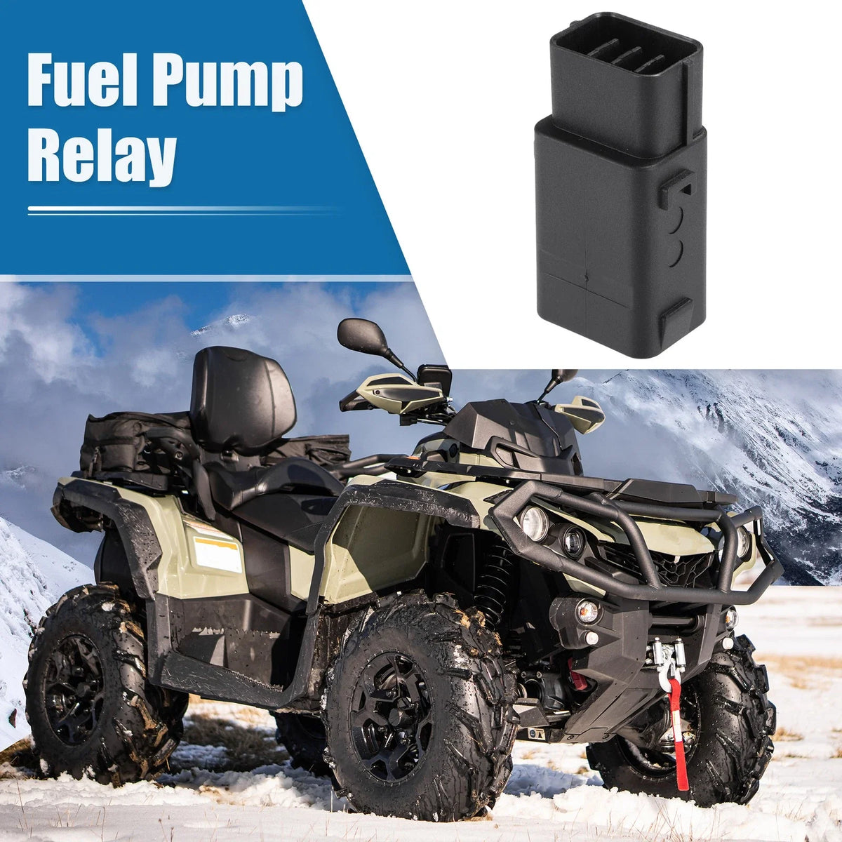 Fuel Pump Relay for Honda Rincon 680 TRX680FA (2006–2023)