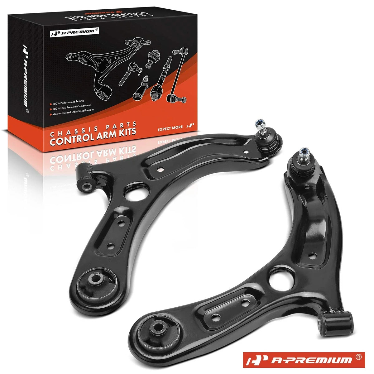 2X Front Lower Control Arm with Ball Joint for Hyundai Venue (2020–2024)
