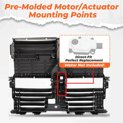 Radiator Grille Control Shutter Assembly for Ford Edge (2015–2018)
