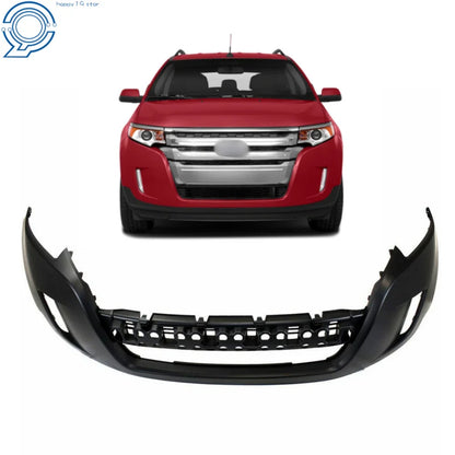 2011-2014 Ford Edge Front Bumper Cover - Black Primered Plastic