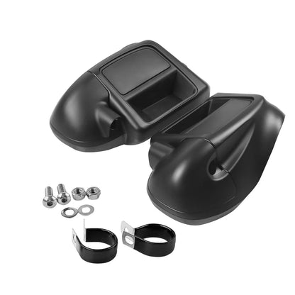 Matte Black Lower Vented Fairings Engine Guard Bar for Harley Touring (2014–2024)