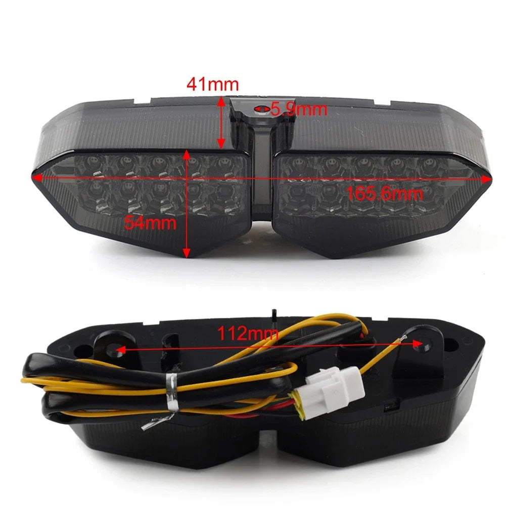 LED Integrated Turn Brake Tail Light for Yamaha YZF R6 R6S (2003–2008)