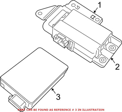 Blind Spot Detection System Sensor for Chrysler Dodge (OEM)