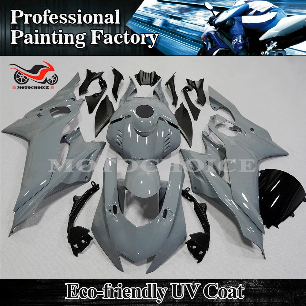 Glossy Grey Fairing Kit for Yamaha YZF R6 (2017–2020)