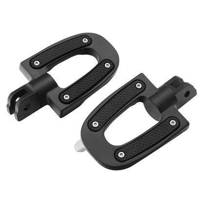Matte Black Front Driver Pegs for Softail Sport Glide 2018-2025