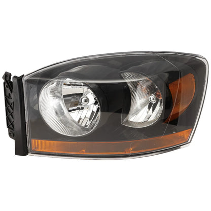 Driver Left Side Headlight for Dodge Ram 1500 2500 3500 (2006–2008)