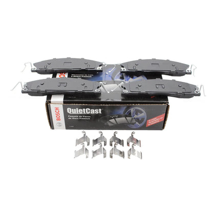 Semi-Metallic Front Brake Pads by Bosch for Ford Lincoln