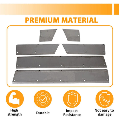 Side Panel Armor for Lower Door on Jeep Cherokee XJ 1984–2001