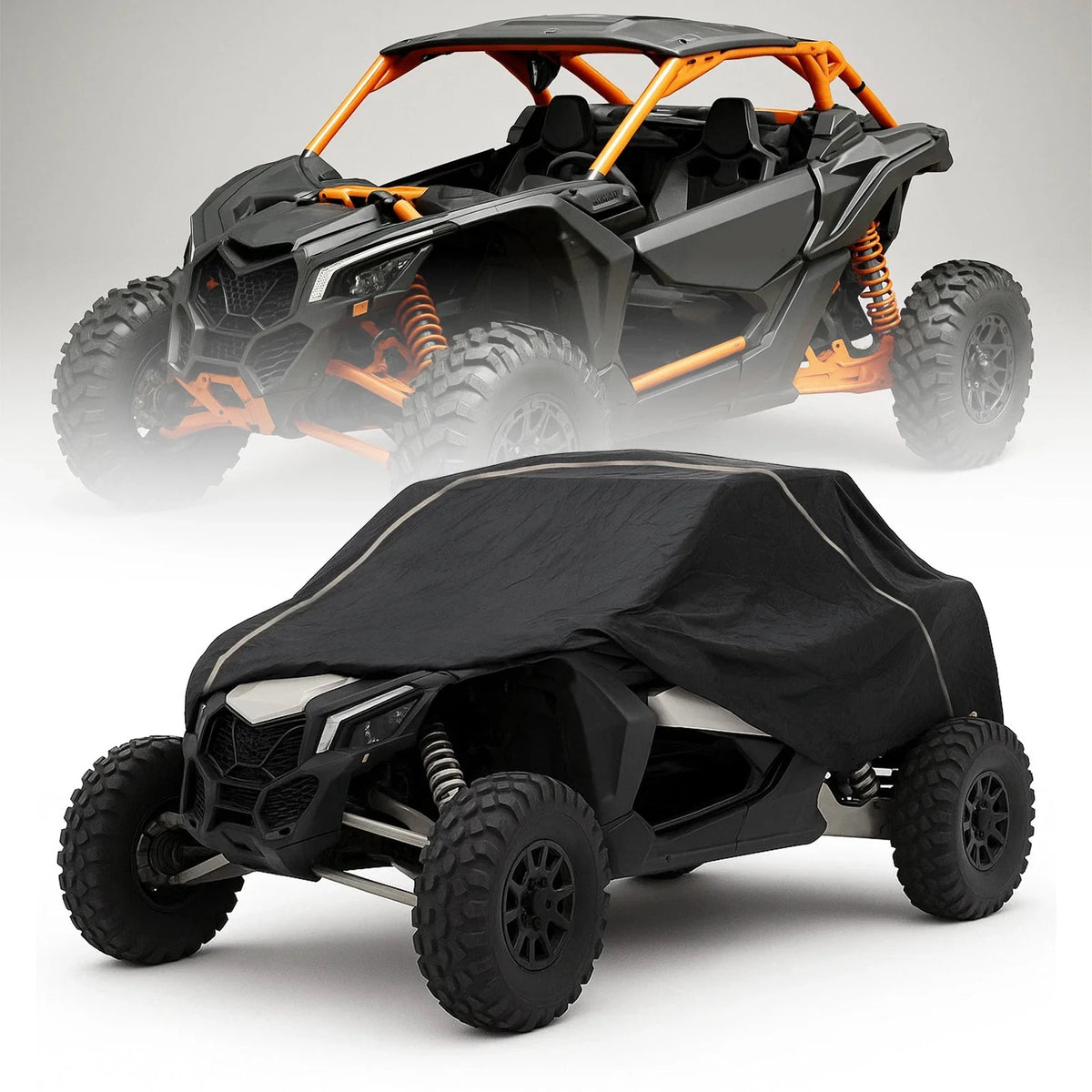 2X Can-Am Maverick X3 & Polaris RZR Vehicle Storage Dust Covers