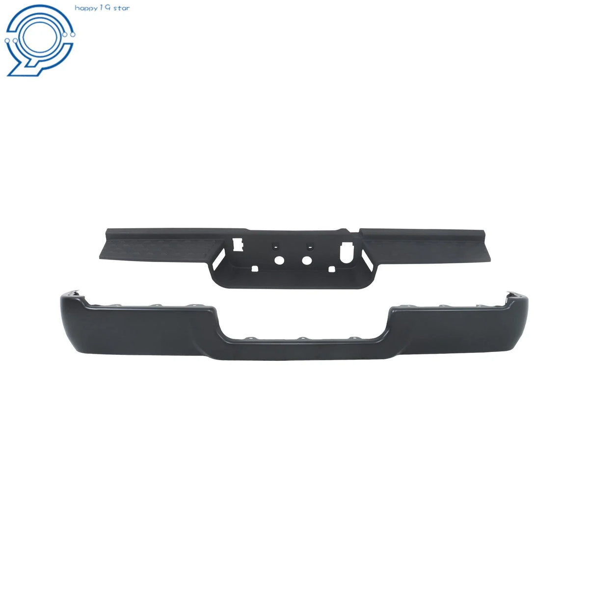Steel Primered Rear Bumper Face Bar + Step Pad for RAM 2500 3500 (2019–2024)