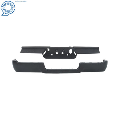 Steel Primered Rear Bumper Face Bar + Step Pad for RAM 2500 3500 (2019–2024)