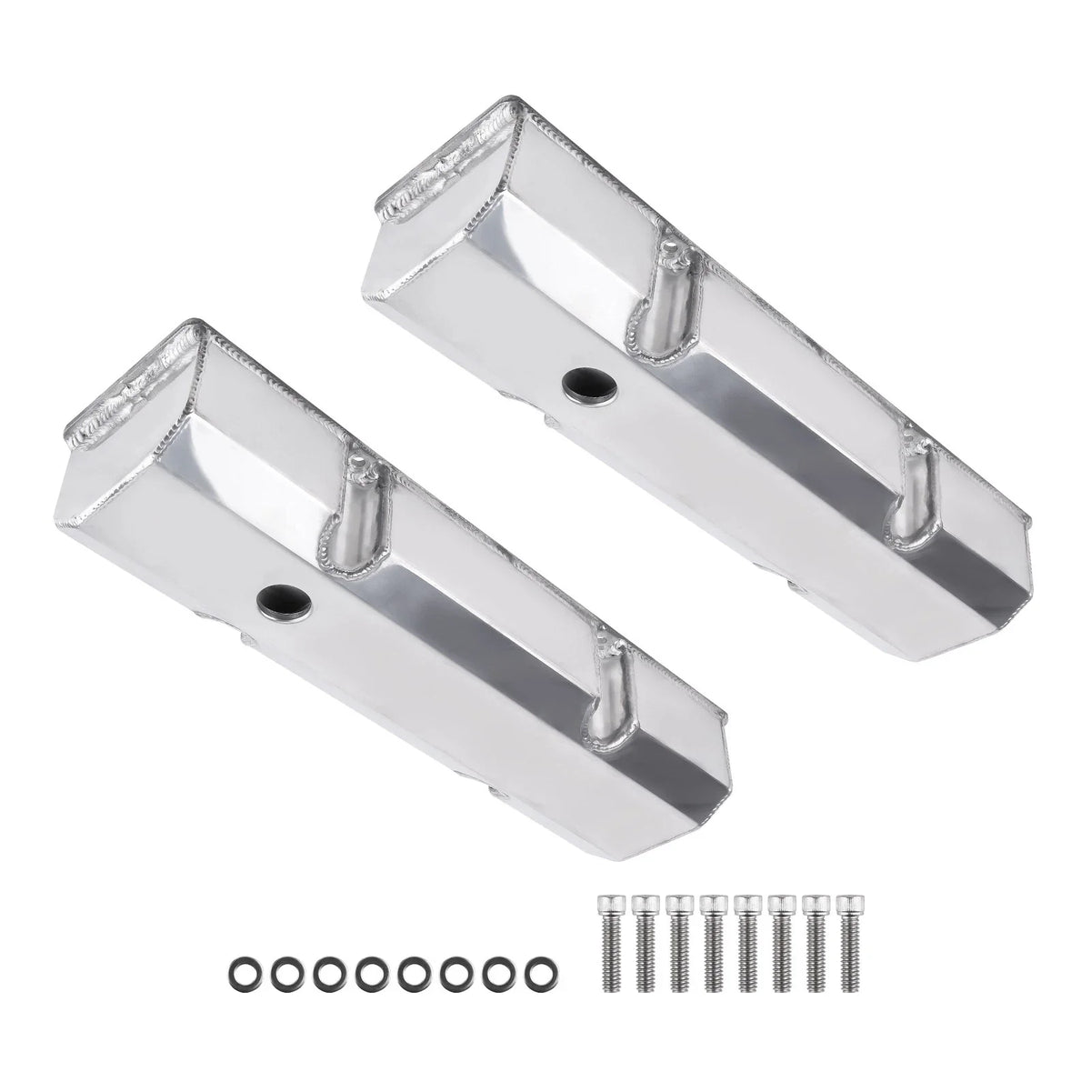 Valve Covers in Aluminum with Bolts for Chevy Small Block 283-327