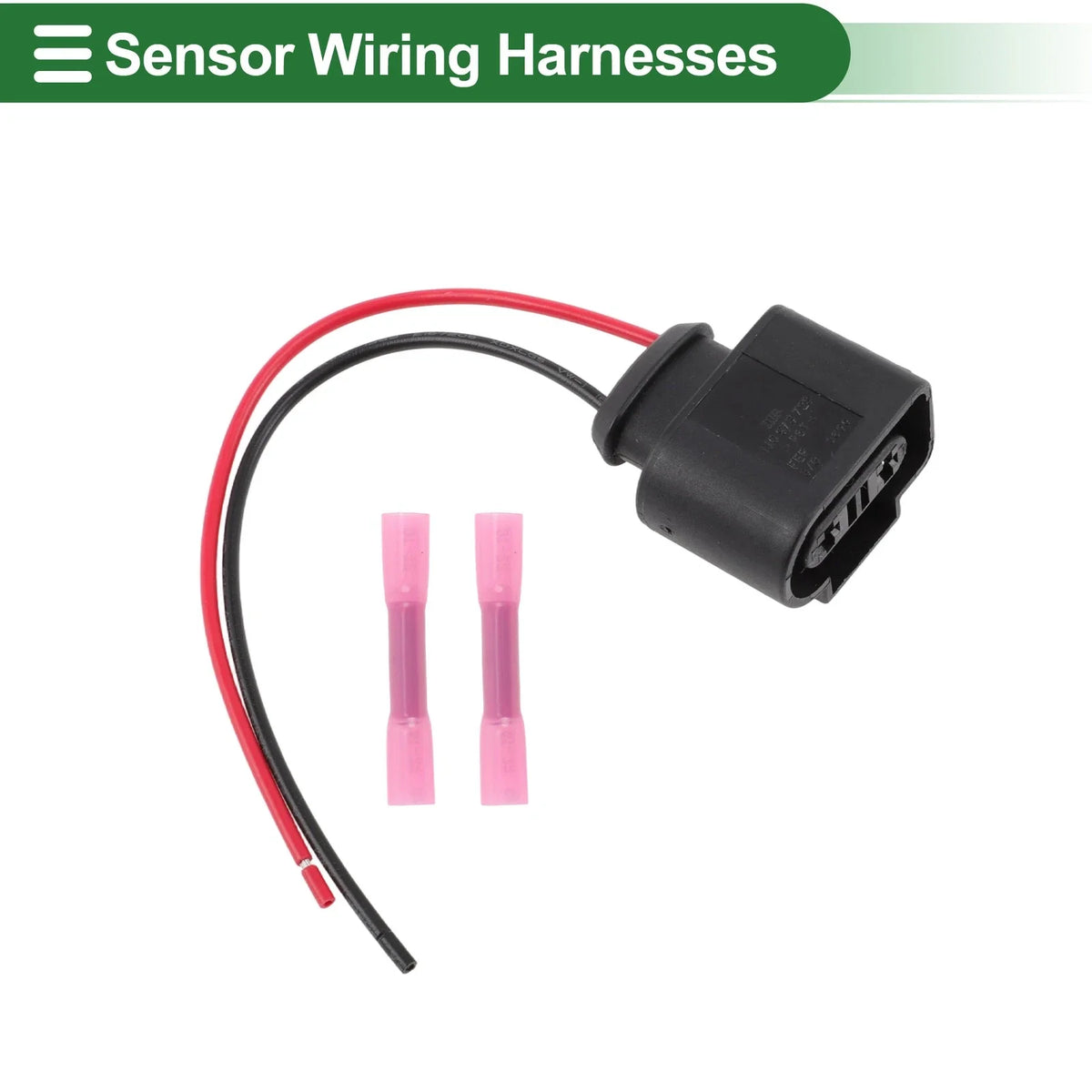 2X Pin Sensor Wiring Harnesses for Audi A3 8P (2006–2013) No. 1K0973202