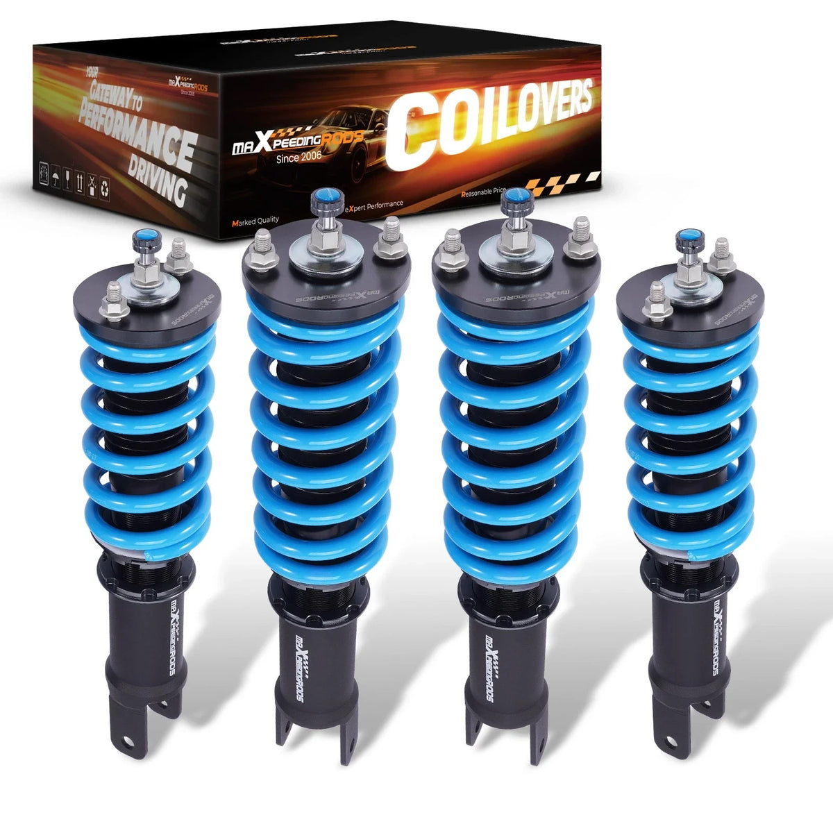 Coilovers Kit for Lowering Honda S2000 2000–2009 COT6