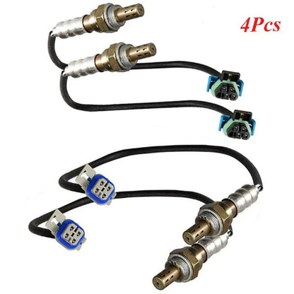 4-Pack O2 Sensors Upstream/Downstream for GMC Yukon H2 (03-06)