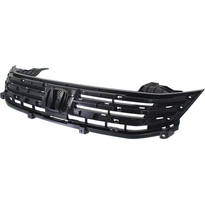 Grille for Honda Insight (2010–2011) Black Shell and Insert CAPA