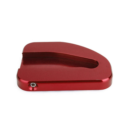 Red Kickstand Extension Plate Pad for Honda GoldWing GL1800 (2010-2017)