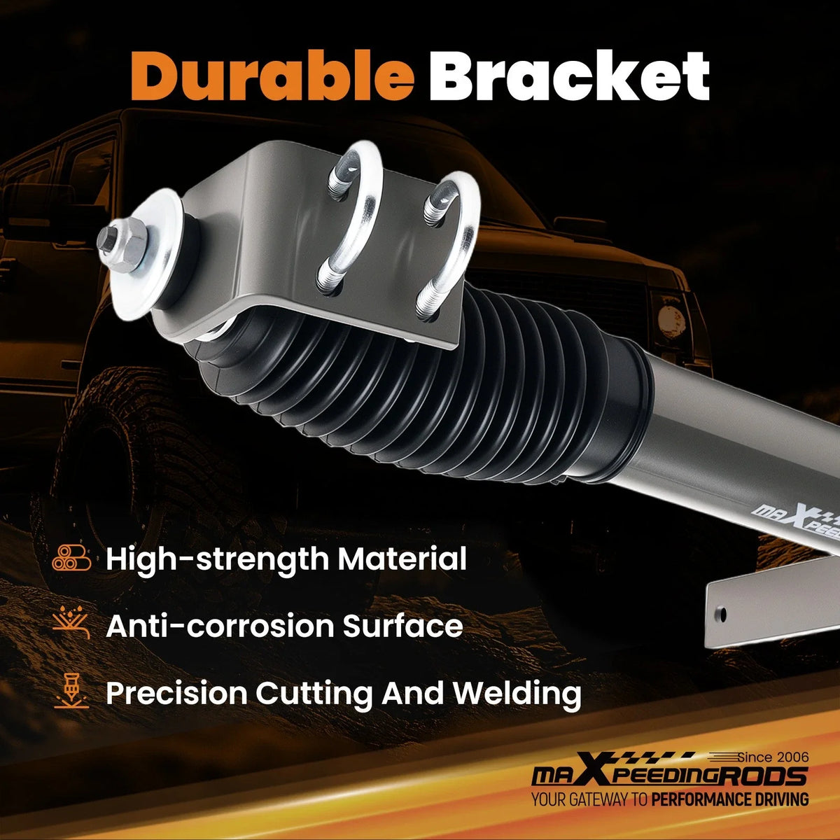 Steering Shock for Ford F-150, Bronco 2WD/4WD (1980–1996)