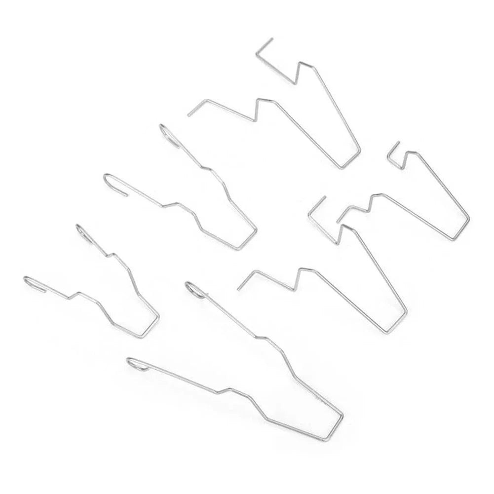 6 Metal Spring Clips for Headlight Bulbs H1 H3 H4 H7 Bracket