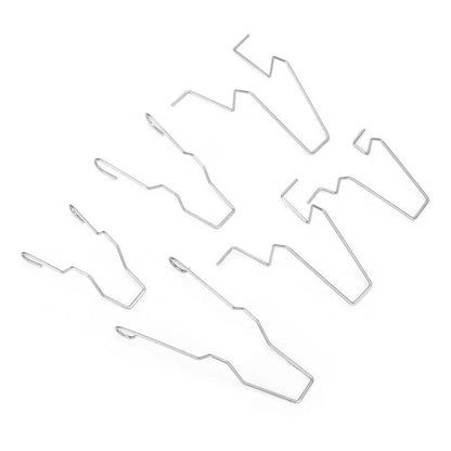 6 Metal Spring Clips for Headlight Bulbs H1 H3 H4 H7 Bracket