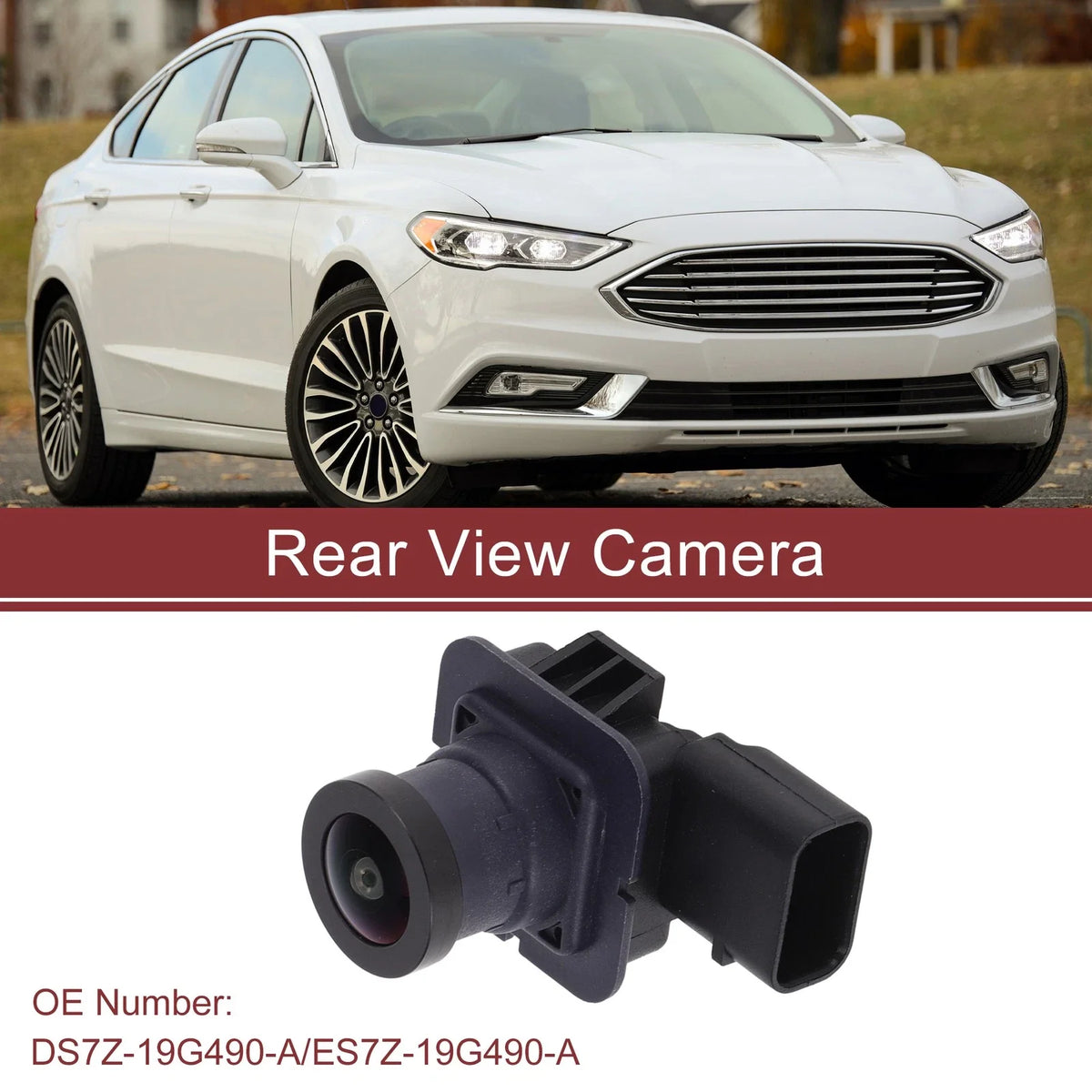 Rear View Camera for Ford Fusion (2013–2014) 120-180 Degree