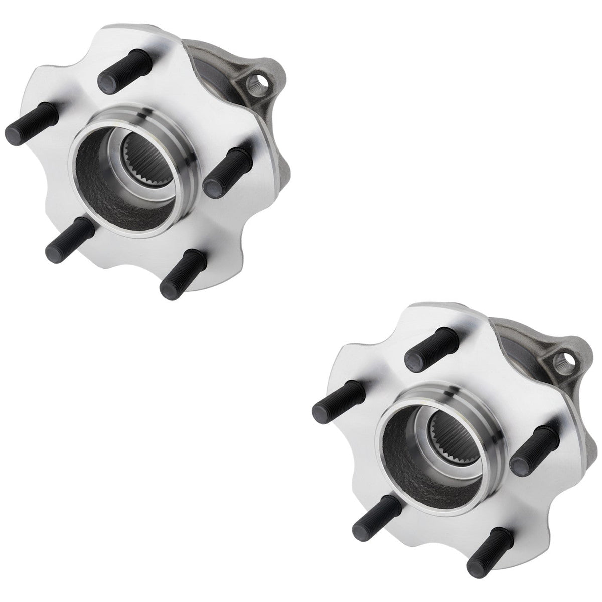 2X Wheel Hubs for Rear Driver & Passenger Side - Honda Fit