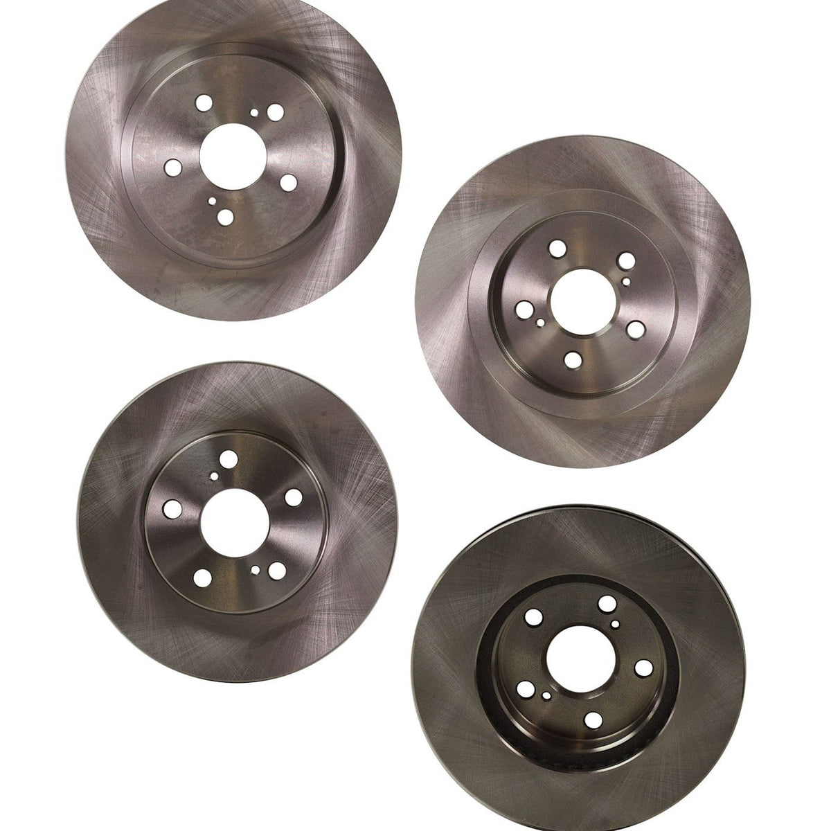 Front and Rear Disc Brake Rotors for Lexus CT200h (2011–2016)