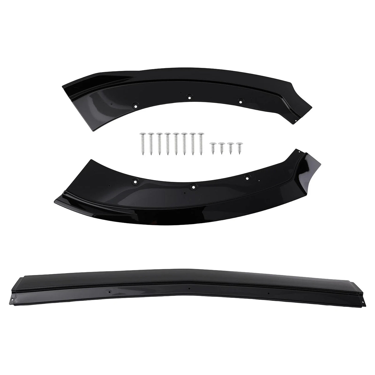Glossy Black Lip Kit for Ford Mustang (2015–2017)