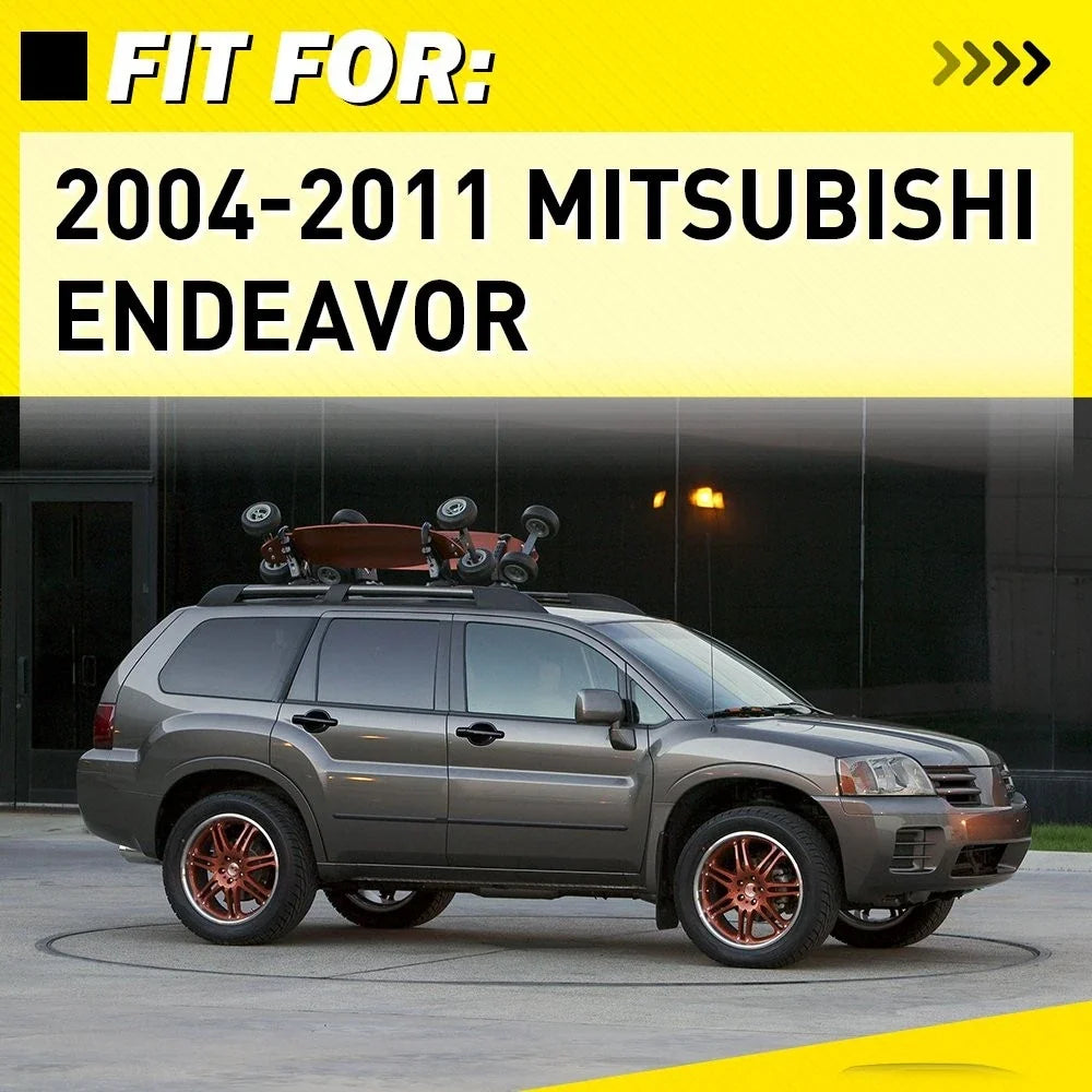 Exterior Door Handle for Mitsubishi Endeavor (2004–2011) - Right, Black