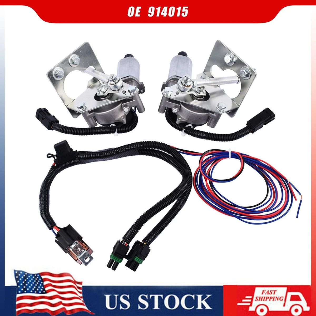 Electric Headlight Motor Conversion Kit for 1968-1982 C3 Corvette
