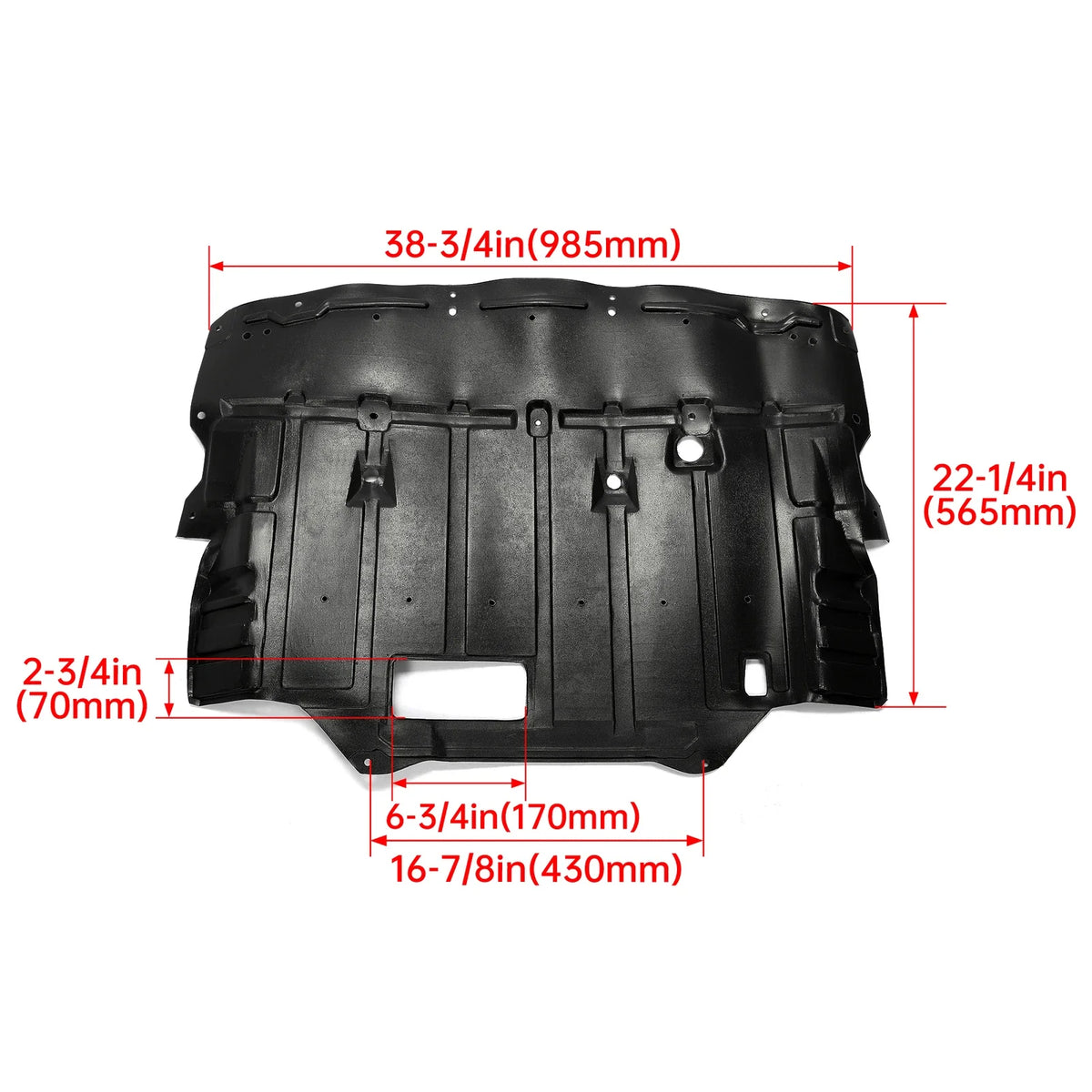 Front Engine Splash Shield Under Cover for Infiniti G35 (2003–2007)