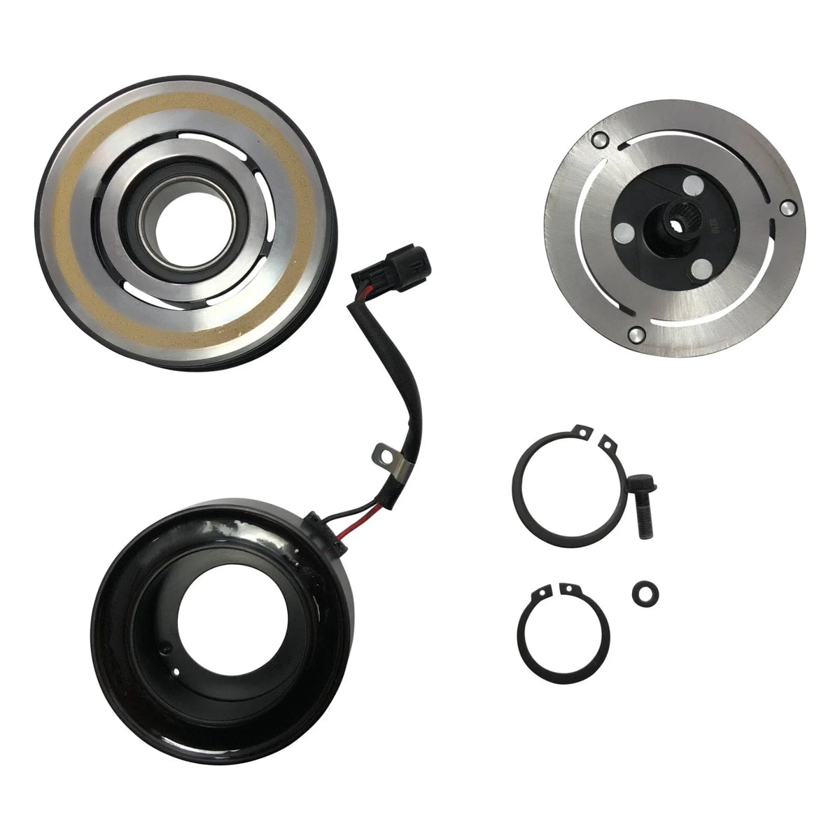 A/C Compressor Clutch Replacement for Nissan Sentra 1.6L SR Turbo (2017)