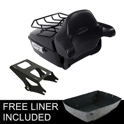 Trunk Rack Backrest for Harley Touring Electra Glide (2014-2026)