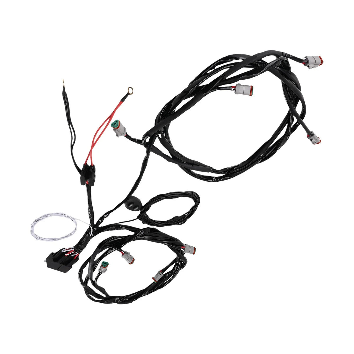 maXpeedingrods RGB LED Light Wiring Harness 3.5/5inch (3-PIN DT)