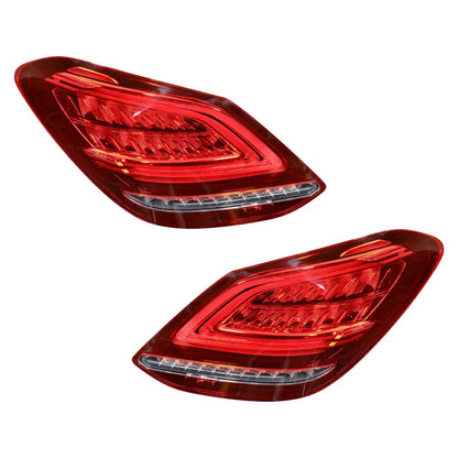 LED Tail Lights Set (2 pcs) for Mercedes Benz C-Class W205 2019-2021