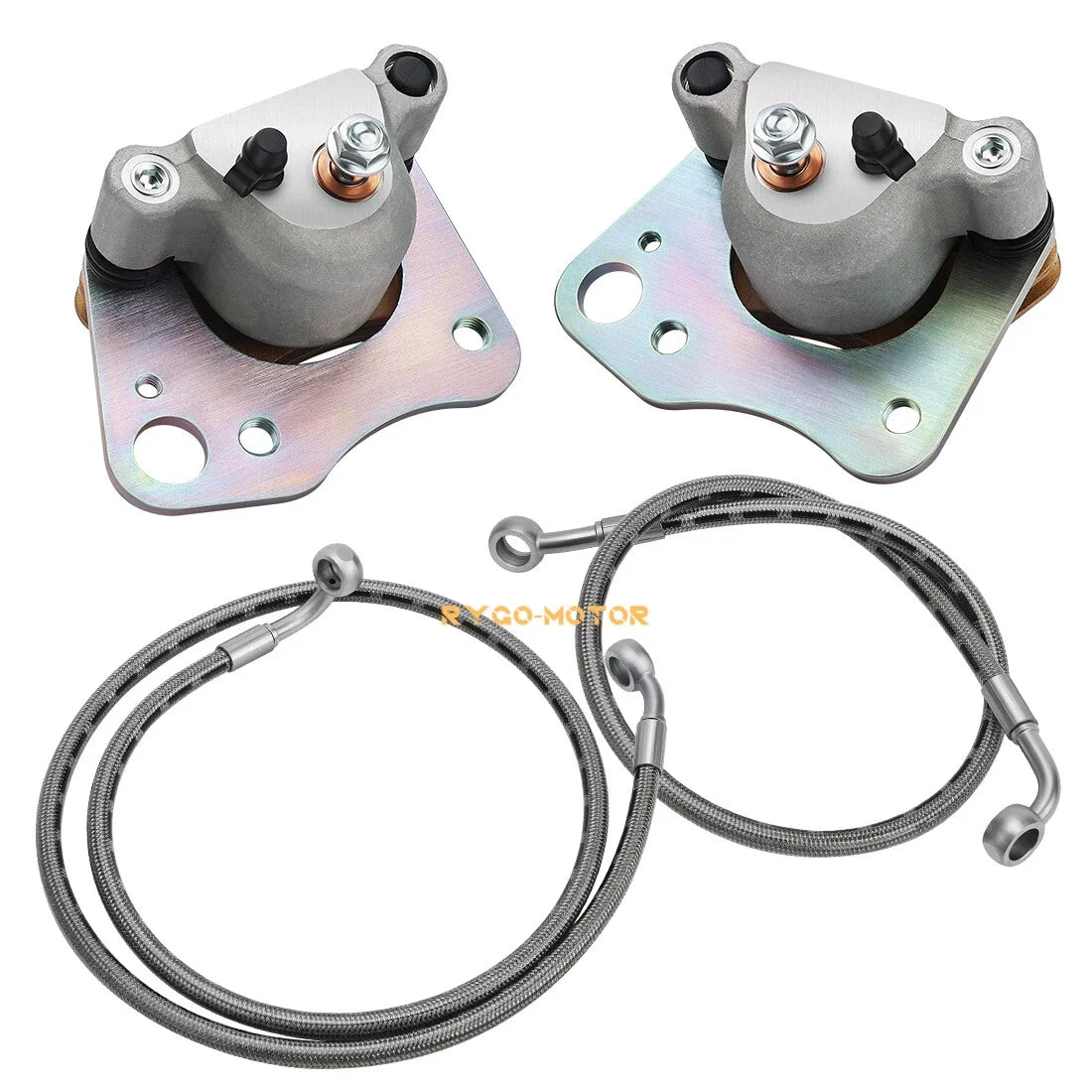 Front Brake Calipers with Hose Lines for Ranger 500 570 2015-2021