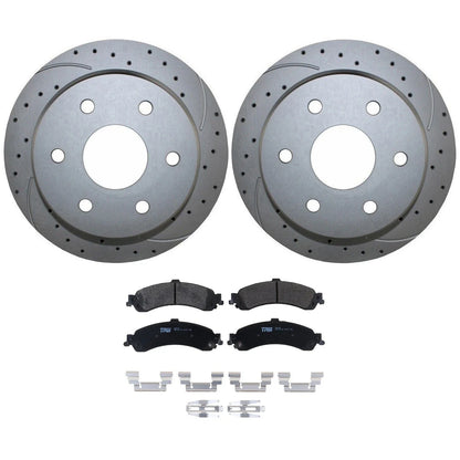 Rear Brake Kit for Silverado/Sierra 1500 (2007-2018) - 325mm Disc & Pads