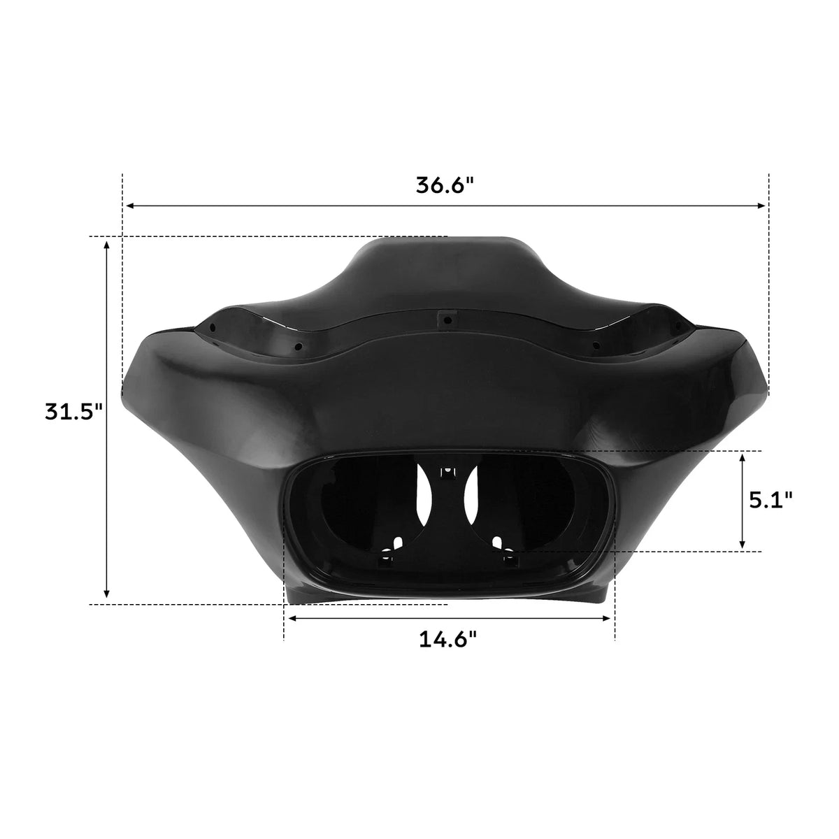 Inner Outer Fairings & Windshield Trims for Harley Road Glide (1998–2013)